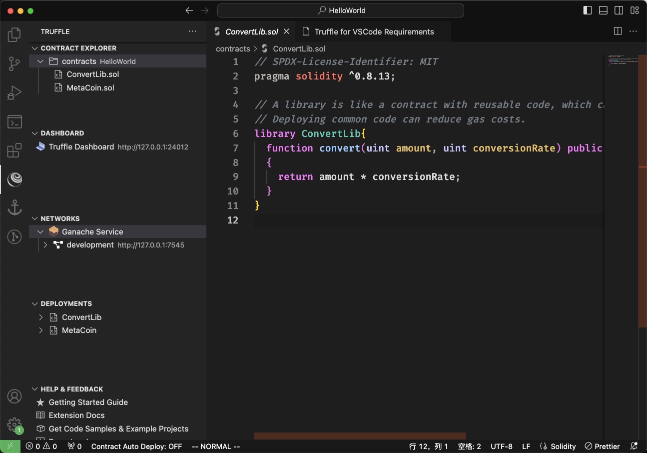 Truffle for VS Code